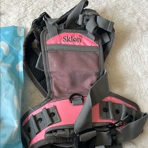 Pink and Gray Child Sklon SKI Harness